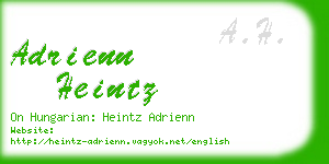 adrienn heintz business card